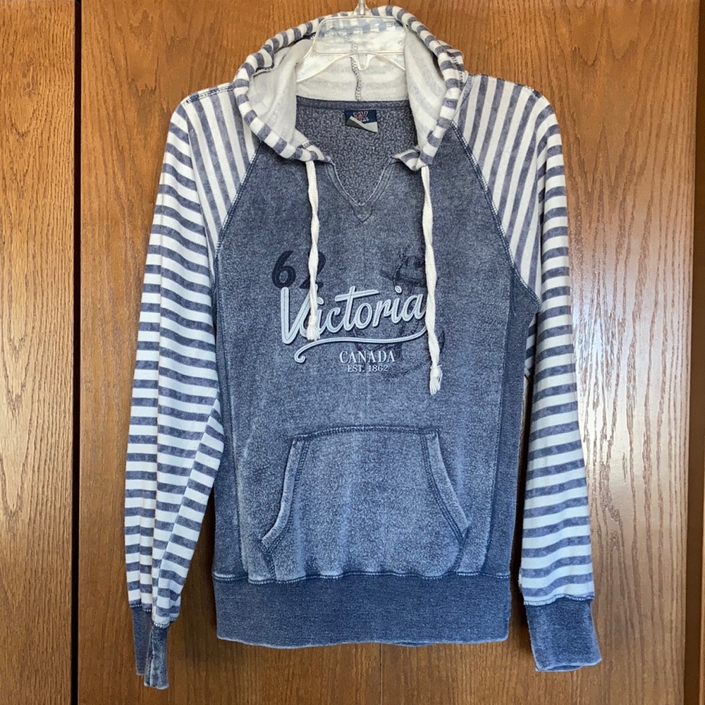 MV Sport Women's Angel Fleece Hooded Sweatshirt Size M